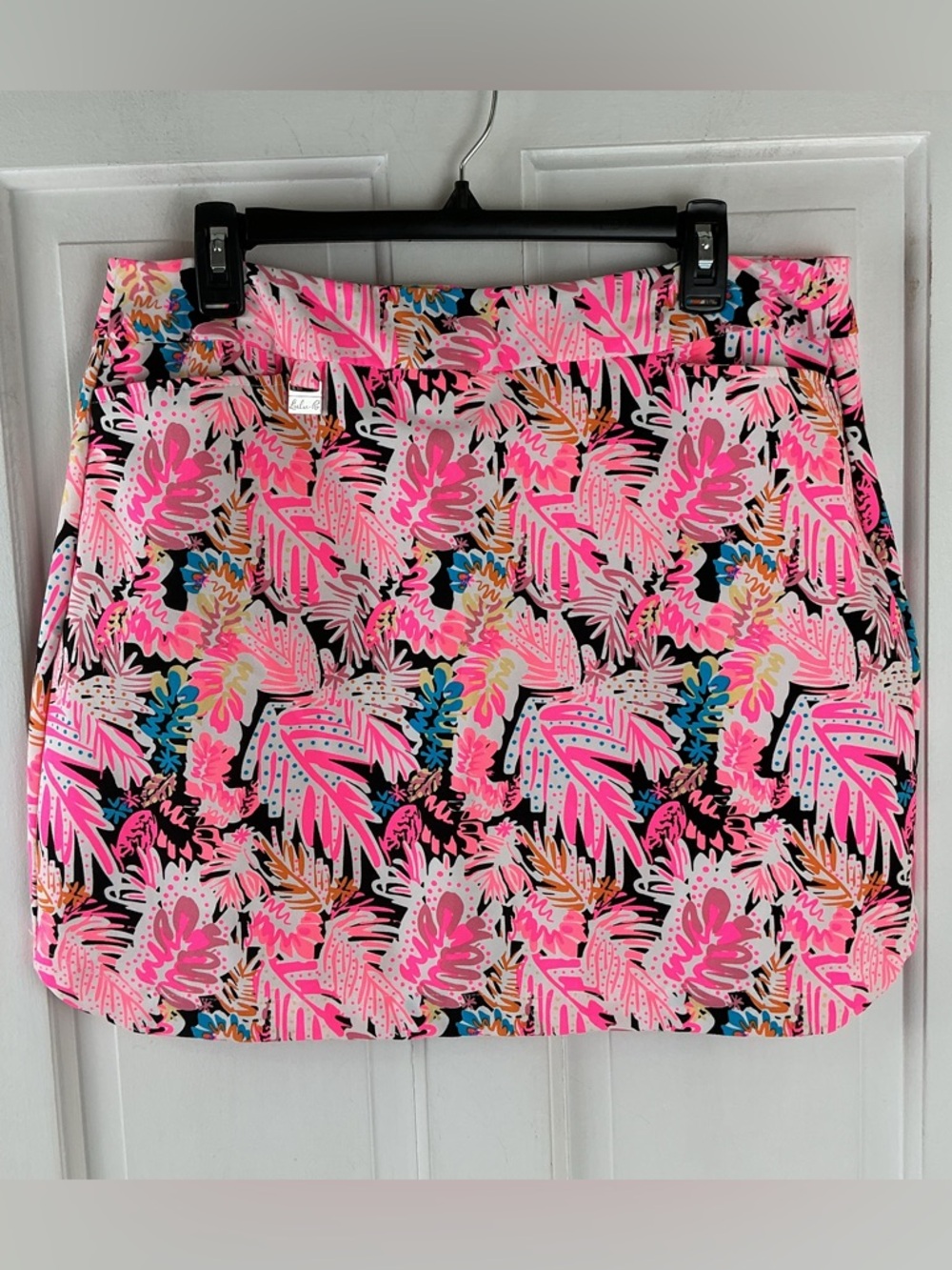 Lulu-B SKORT Neon Pull-on Resort wear beach pool Skirt